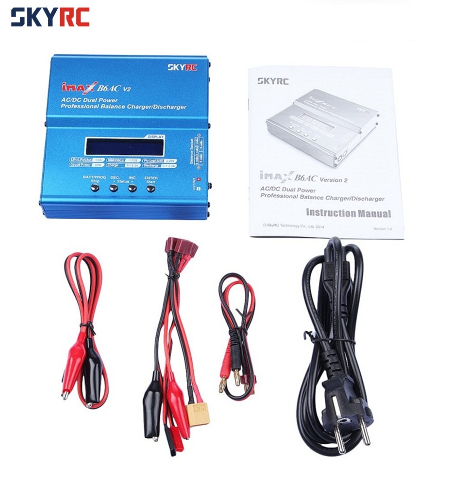 SKYRC-B6AC V2 6A Lipo ͸ 뷱 , LCD ..